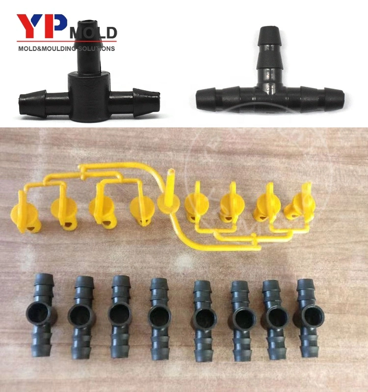 PP Fittings Compression Plastic Injection Mold for Water Pipe Connection Irrigation Fitting
