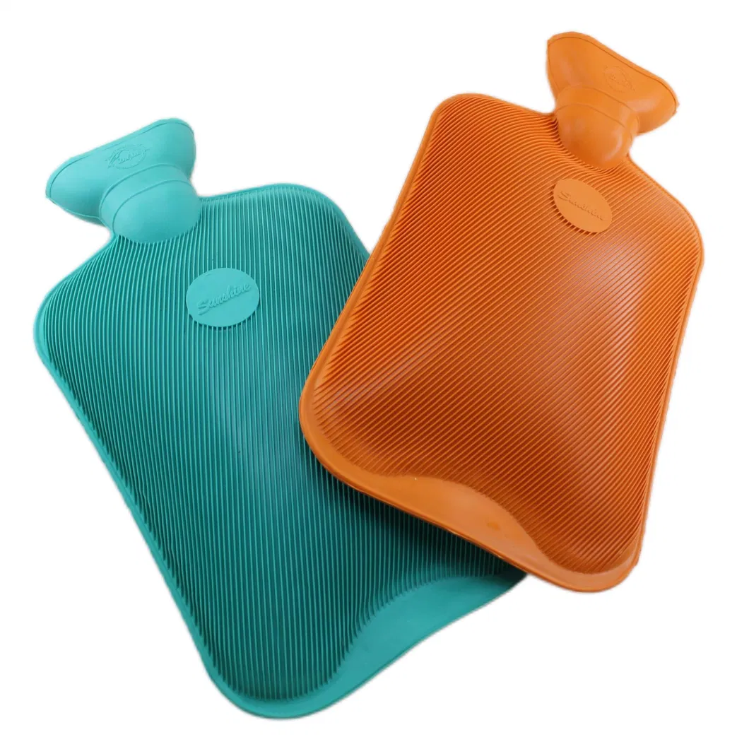Natural Rubber Hot Water Cute Water Injection Bag with Cover Keeping Warm for Promotion Christmas Gift