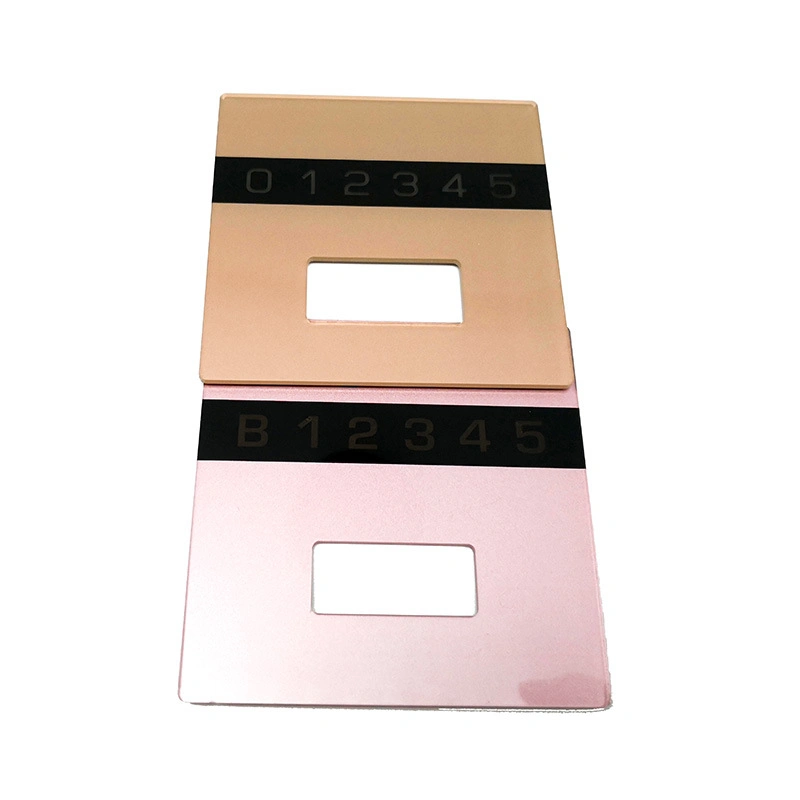 Manufacture Smoothly PMMA/Acrylic Switch Panel