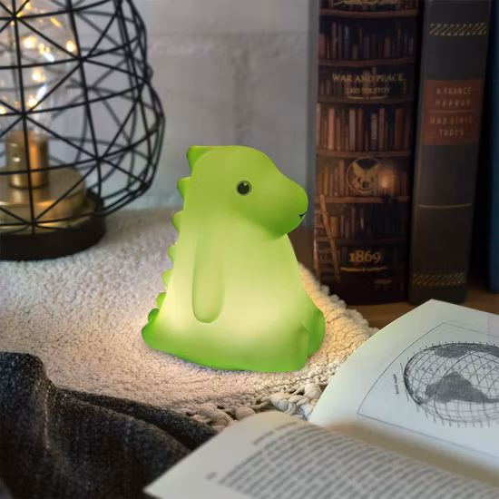 LED Dinosaur Baby Silicone Night Light