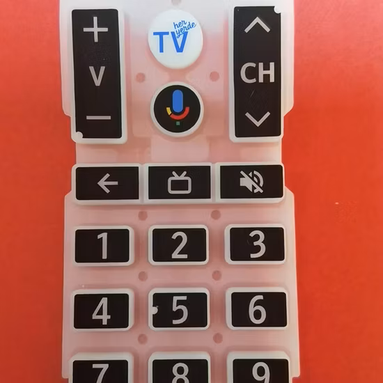 Car Display Automotive Peripherals Silicon Rubber Button Keypads