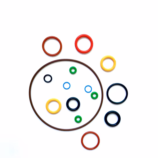 Customized OEM NBR EPDM FKM Cr Sil Silicone Rubber Seal Part Rubber O