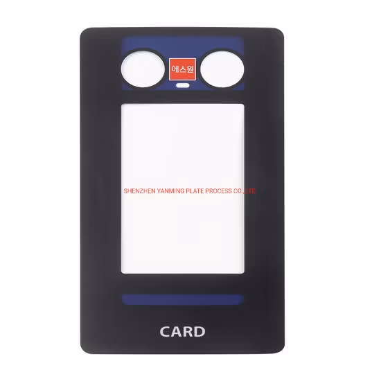 Acrylic/PC/PMMA Front Panel for appliance and Industrial Machine